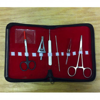 Kit chirurgical de dissection pour rat