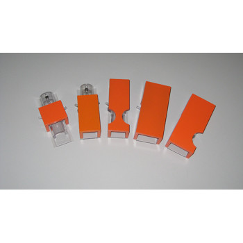 Partial body irradiation shield diam 1.375"  3,49cm