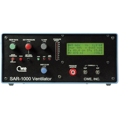 SAR-1000 Small Animal Ventilator